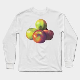 Painted Apples Long Sleeve T-Shirt
